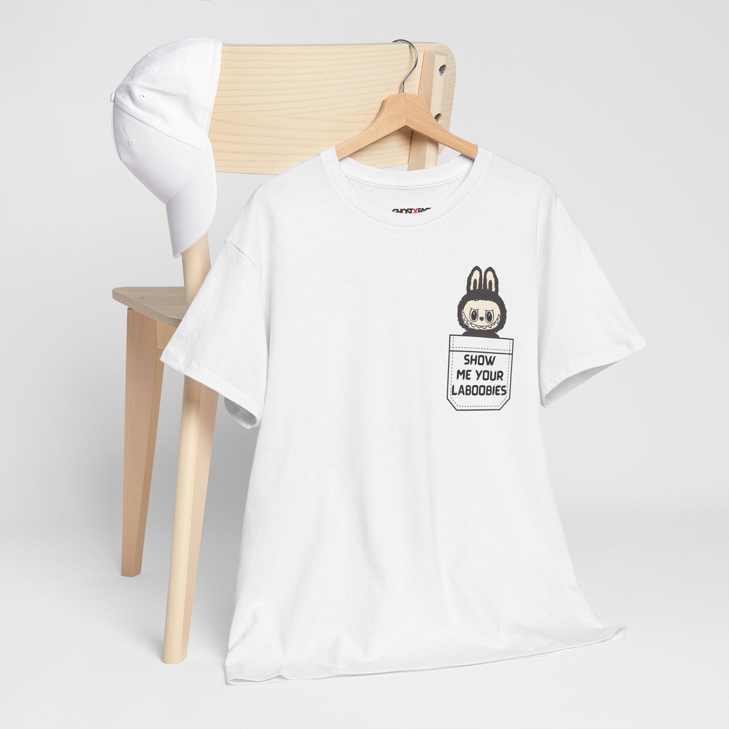 Playful Unisex Tee - Show Me Your Labooty, Funny Graphic Shirt, Casual Wear, Gift for Friends, Humor Apparel